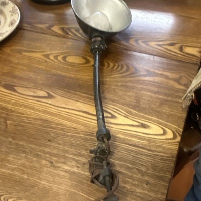 Eagle Metal Clip-On Clamp Lamp Reflector Shade Corded Switch Black/Silver