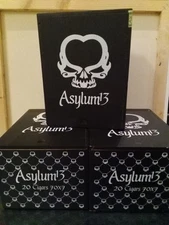 Asylum 13 70x7 Empty Wooden Cigar Box 6x7⅝x4¾