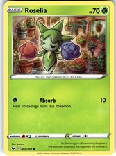 Roselia (002) Common SWSH01: Sword & Shield Base Set 002/202 LP
