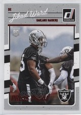 2016 Donruss Rookies Press Proof Red Jihad Ward #321 g2l