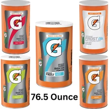 Gatorade Thirst Quencher Powder Fruit Punch, Cherry, Freeze, Lemon Lime, Orange