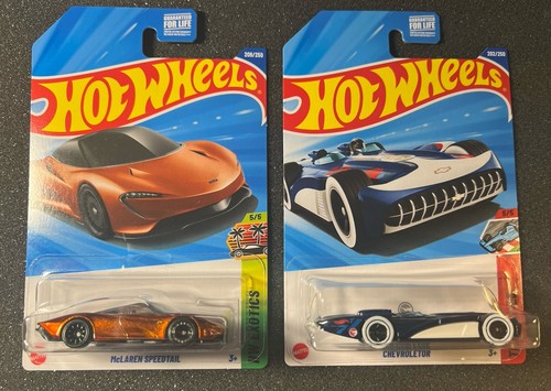 2025 Hot Wheels STH Super Treasure Hunt McLaren Speedtail & Chevrolet T-Hunt 🔥