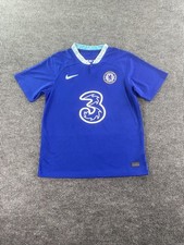 Chelsea Football Soccer Jersey Men Medium Blue White Nike Cole Palmer Authentic