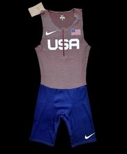 Nike Pro Elite Speed Suit USA Medium Dri Fit Made In USA