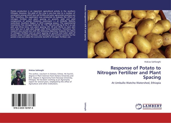 Hiskias Sahlezghi | Response Of Potato To Nitrogen Fertilizer And Plant Spacing-image