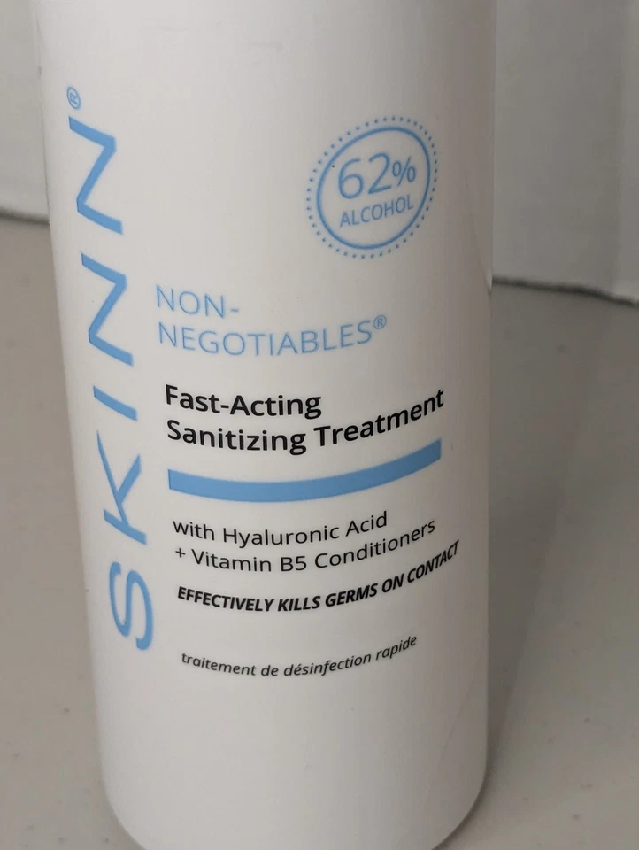 Tratamiento desinfectante de acción rápida Skinn no negociables nuevo sellado 13 OZ Foto 2 de 3