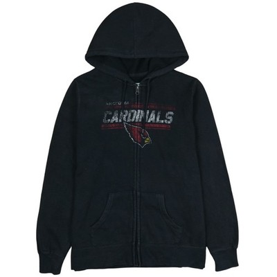 Unisex Erwachsene UK Größe L NFL Team Bekleidung schwarz Full Zip Hoodie