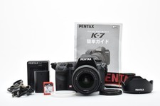 Pentax K-7 Black 14.6 MP Digital SLR Camera w/Pentax 18-55mm Lens EXC  E3245