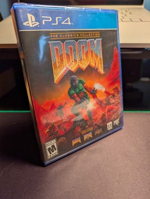 Doom: The Classics Collection Sony PlayStation 4  Limited Run Games #394 Sealed