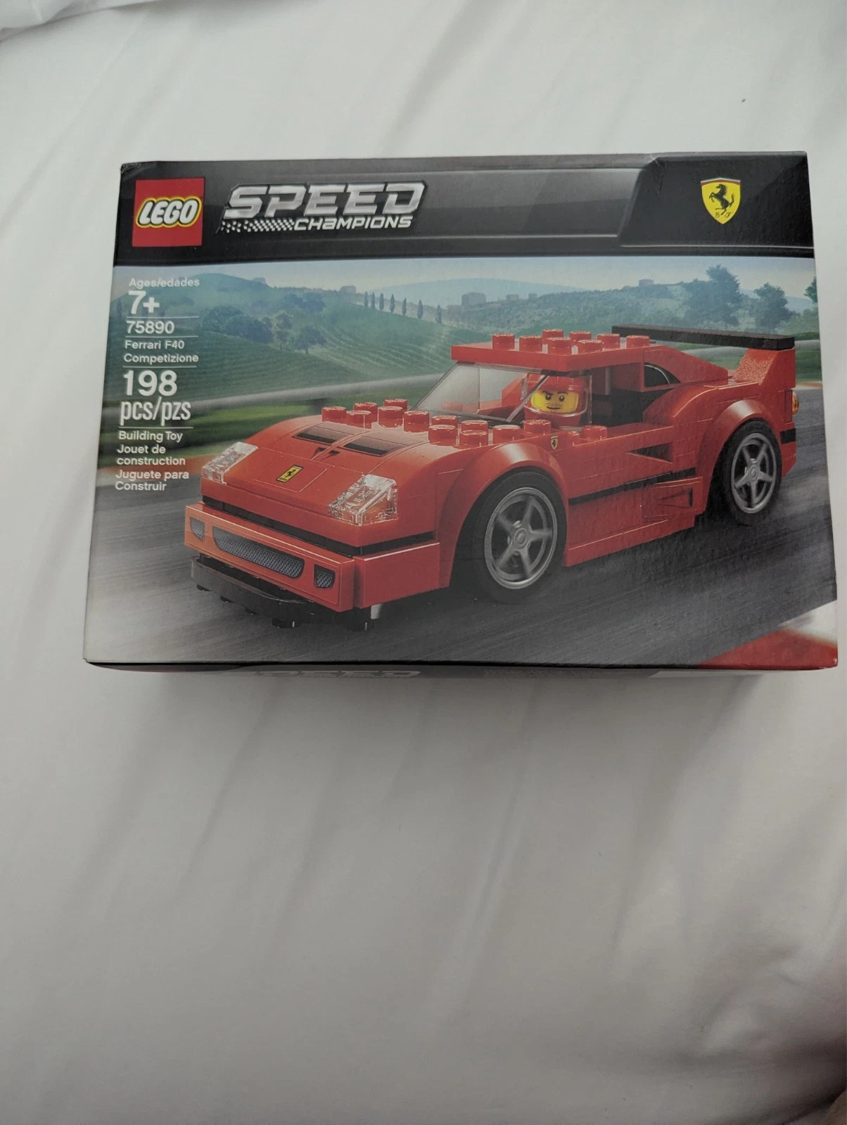 LEGO Speed Champions 75890 Ferrari F40 Competizione Retired Set New Sealed Box