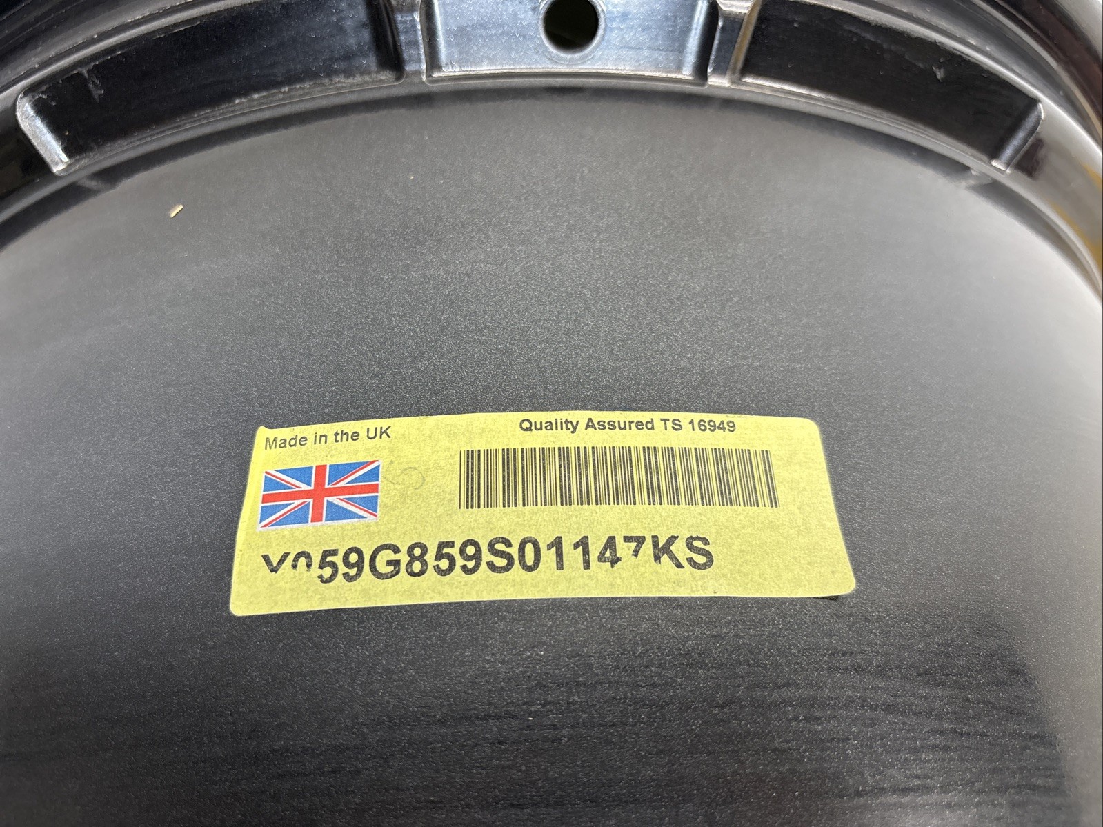✅ MCLAREN MP4 12C 650S WHEEL RIM 20"REAR STEALTH FINISH GENUINE ORIGINAL OEM