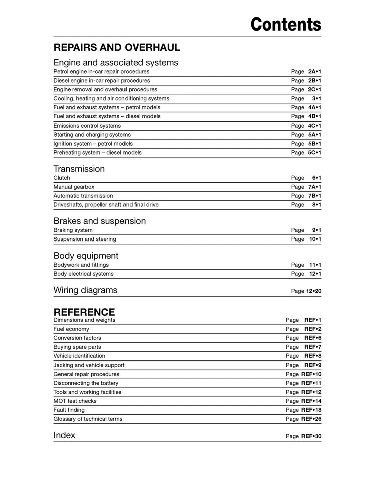 Honda CR-V Petrol & Diesel (2002-2006) Haynes Repair Manual - Image 4 of 4