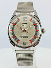 HMT Pilot Para Shock 17 Jewels Mechanical Hand Winding Vintage Men s Watch