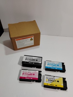 936E 936XL Ink Cartridge (4-Pack) for HP OfficeJet 9120 9135e 9120e 9110 9730e