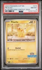 2025 POKEMON SVP EN-SV BLACK STAR PROMO ILLUSTRATION CONTEST 2024 PIKACHU PSA 8