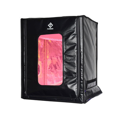 DIY Enclosure with Cooling Fan for DIY Shoe Icing Box Make Yellow/Oxidized Soles