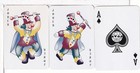 Three Single Playing Card Jokers/Ace, "Jester/Ace" Unknown, Taiwan, 2010's — photo 1