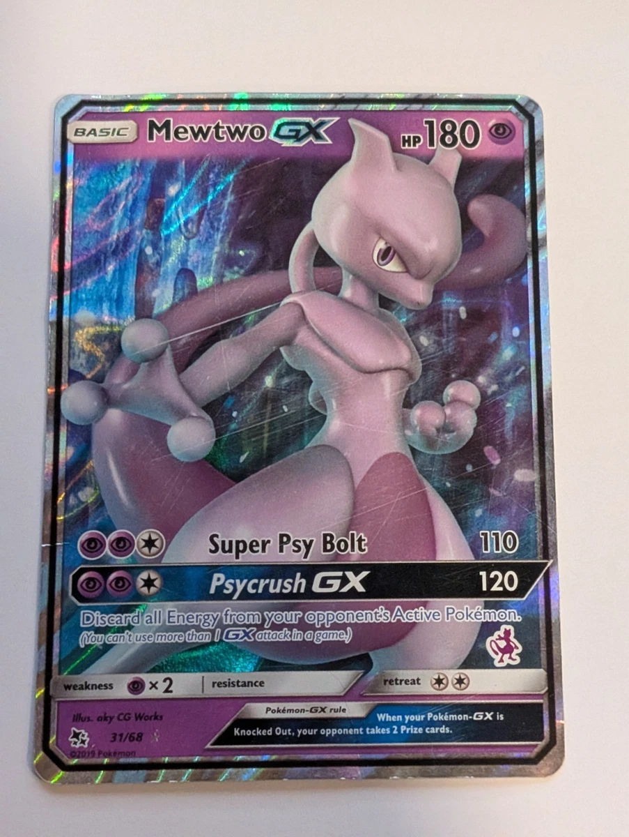 cyber mewtwo z gx pokemon card Mewtwo GX Pokémon TCG Cards for sale