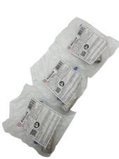 3x Riegler 115712 334.03-E Kugelhahn Valve Line Handhebel blau MS vernickelt