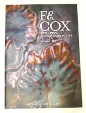 VINTAGE F.E. COX JOLLIFF 1871 - 1955 ART POTTERY SHEPPARTON AUS GALLERY BOOK