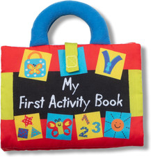 K s Kids My First Activity Book 8-Page Soft Book for Babies and Toddlers Early L