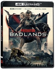 Predator: Badlands 4K UHD Blu-ray Digital Slipcover Sealed Presale 2-17-26