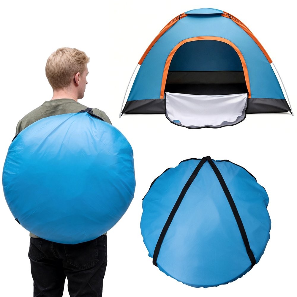 Pop Up Hiking Tent 1-2 Man Person Family Camping Outdoor Festival Shelter Tent