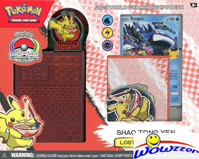 2023 POKEMON TCG World Championship Deck SHAO TONG YEN Factory Sealed-60 Cards+ | eBay 2023 POKEMON TCG World Championship Deck SHAO TONG YEN Factory Sealed-60 Cards+ | eBay