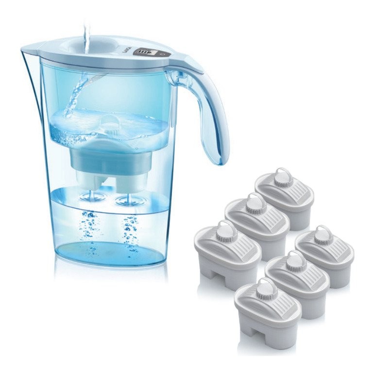 Laica Kit Caraffa Filtrante + 6 Filtri Bi-Flux | Acqua Buona in Offerta