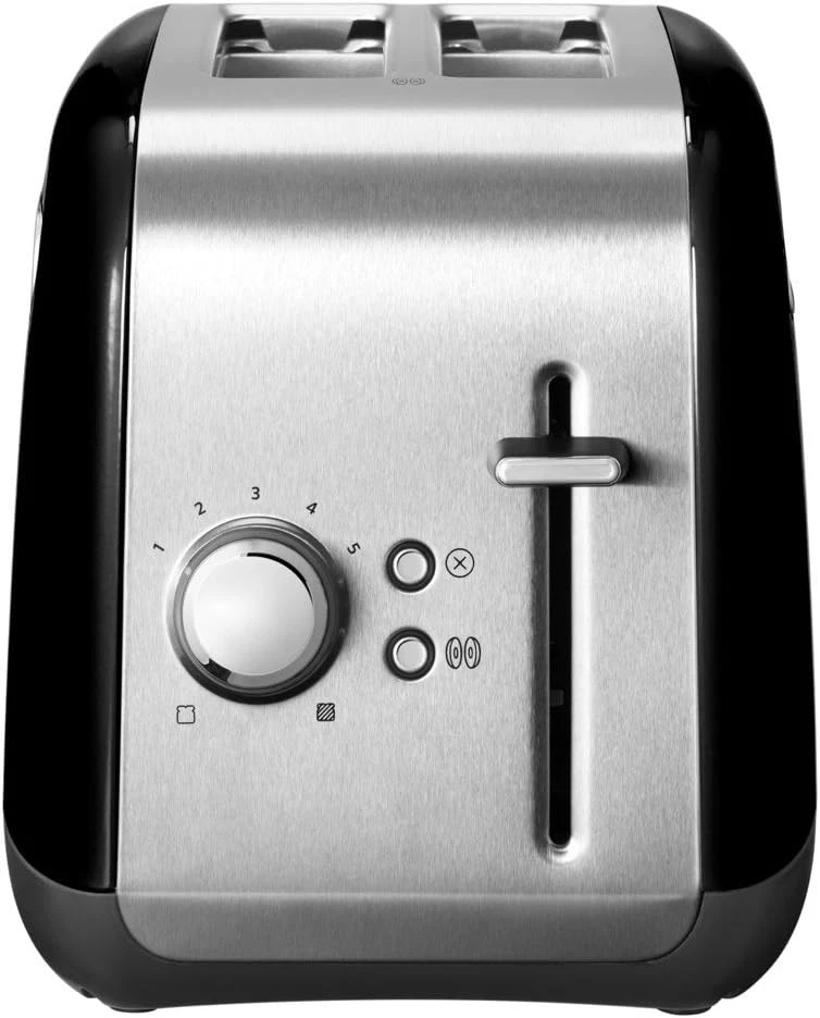 KitchenAid TOASTER 2 SLICE - ONYX BLACK 5KMT2115BOB [Energy Class A] Black  - Image 4 of 4
