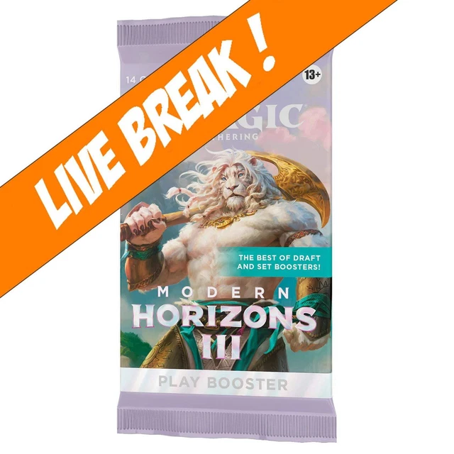 [ Live Break ] Magic the Gathering Modern Horizons 3 - Play Booster Pack