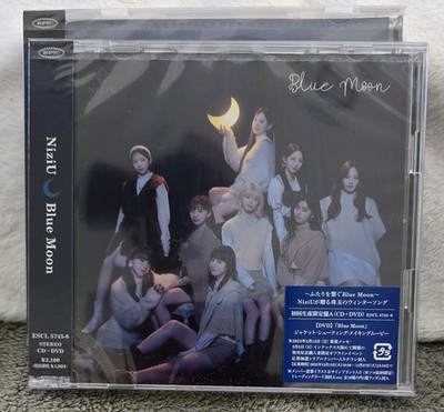 NiziU Blue Moon First Press Limited Edition A CD/DVD Sealed Mint USA Seller/Ship