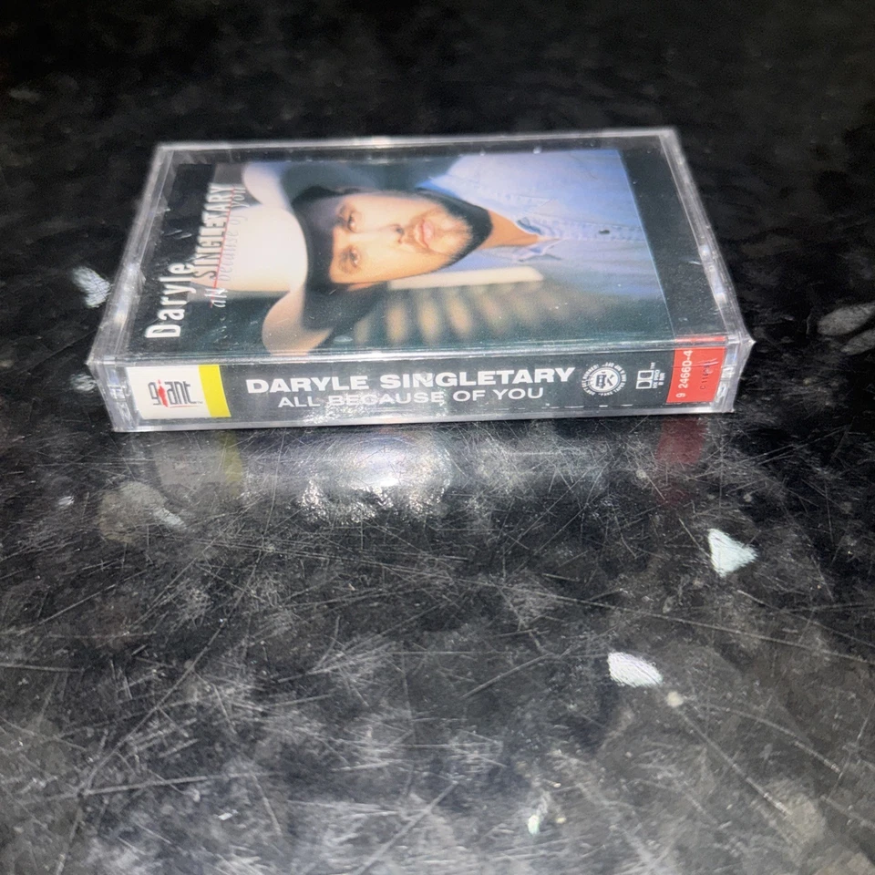 Daryle Singletary All Because Of You Cassette Tape - Image 3 of 3