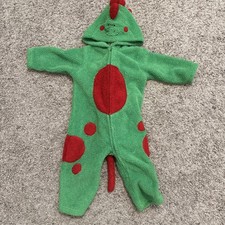 Baby Dinosaur Dragon Fleece 18 Mos One Piece Hooded Playset Costume Warm Comfy