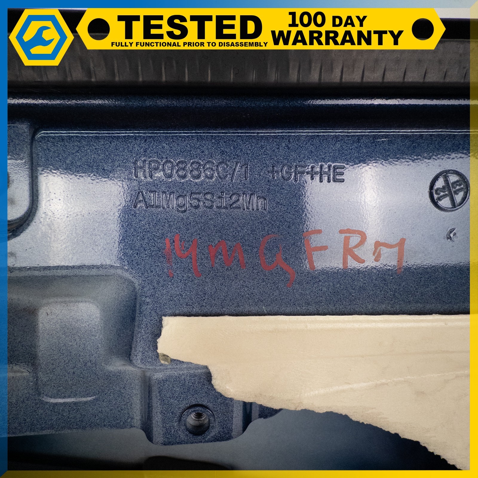 14-19 MASERATI QUATTROPORTE FRONT RIGHT PASSENGER SIDE DOOR SHELL BLUE OEM