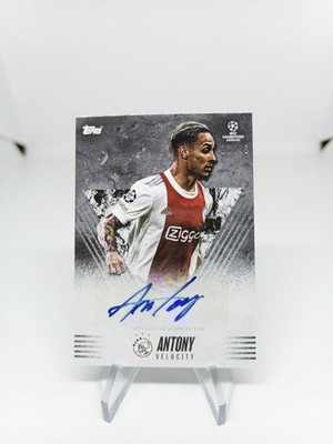 Antony Autograph /49 - Topps 2021 Alphonso Davies Set - Ajax,ManU,Betis Sevilla