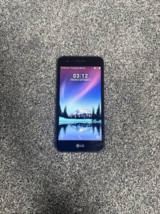 LG K4 2017 schwarz entsperrt 8GB 1GB RAM 5MP 5" Android Smartphone Haarriss