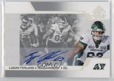 2025 SP Game Used Edition CFL Auto Logan Ferland #CFL-LF Auto 08z4
