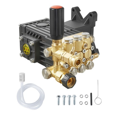 #ad #ad Pressure Washer Pump 1quot; Shaft Horizontal Triplex Plunger 3600 PSI 3.7 GPM Re $210.46