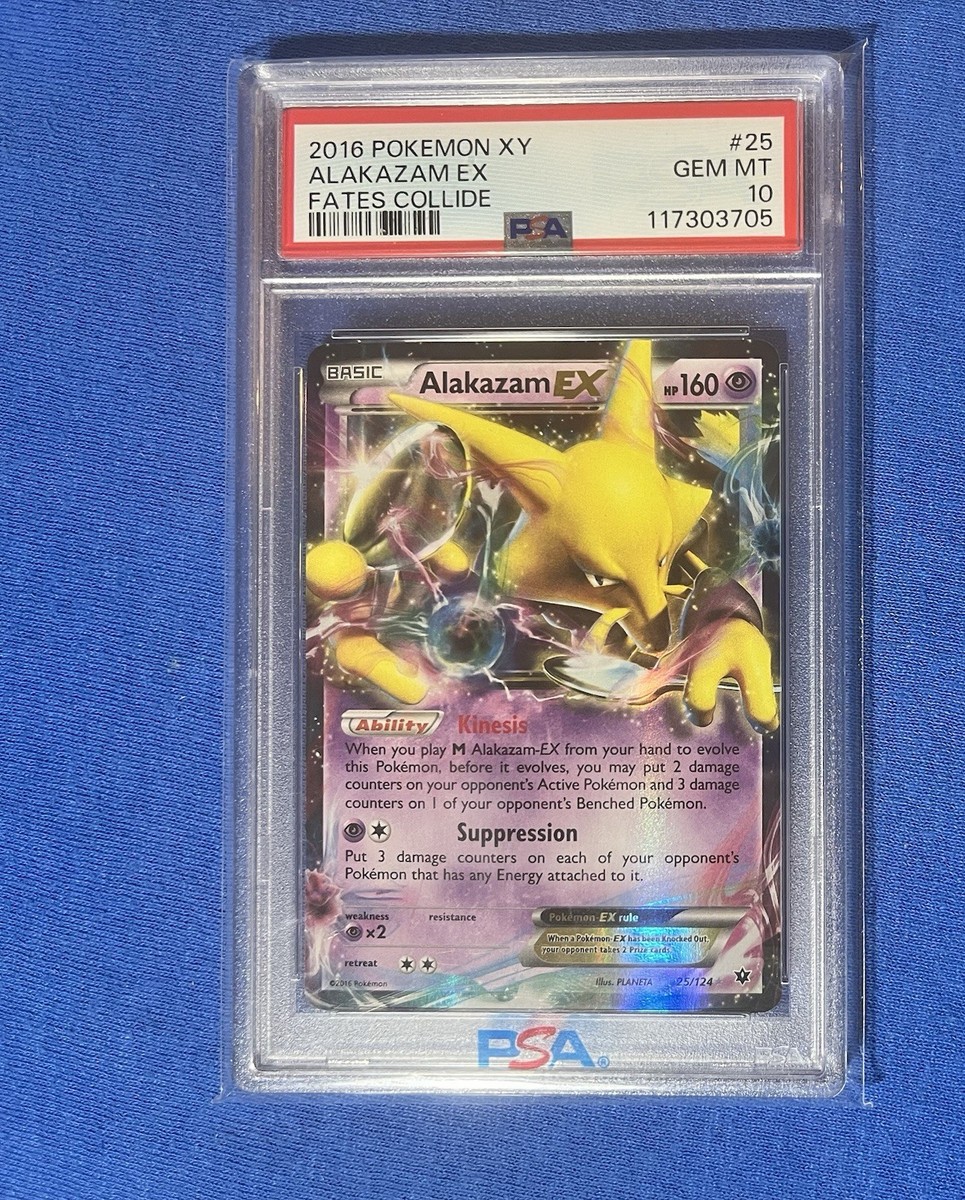 あ*あ様 PSA10 ポケモンカード ニューラ 1ED 2016 悪の衝撃 2016 Pokémon TCG XY Fates Collide Alakazam EX 25/124 PSA 10 | eBay