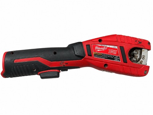 Milwaukee M12 Copper Tubing Cutter Red Black Cordless Tool Used