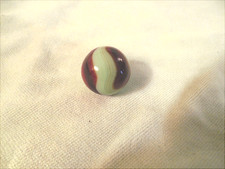 Akro Agate 11/16" Marble Lime Lemonade Green Oxblood Corkscrew