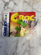 Croc Game Boy Color Manual ONLY MO81525