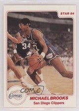 1983-84 Star Michael Brooks #122 8d2