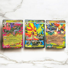 Pokemon TCG Flashfire Mega EX Holo 3-Card Lot M Dragalge/Pyroar/Delphox