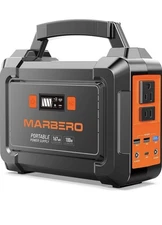 Portable Power Station 100W  Camping Solar Generator 167Wh Power Bank with AC Ou