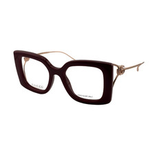 Gucci GG1567O Burgundy & Gold Women's Eyeglasses Frames 52mm 20mm 120mm - 003