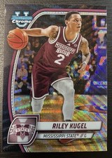 2024-25 Bowman Chrome Black Refractor Riley Kugel ROOKIE