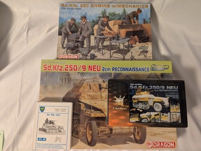 Dragon 6316 SD.Kfz.250/9 Neu Premium Edition+ Extras
