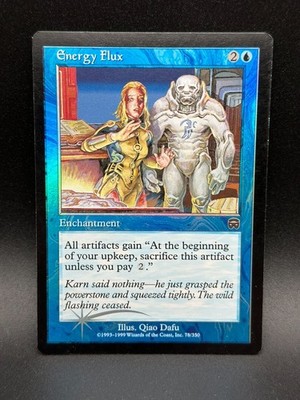 MTG Energy Flux U Mercadian Masques #78 FOIL